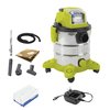 Sun Joe 24V iON+ 5.3-Gallon Cordless 4.0-Ah Portable Stainless Steel Wet/Dry Vacuum 24V-WDV6000